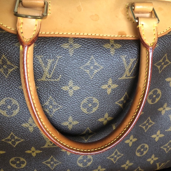 LOUIS VUITTON Deauville LV Monogram Top Handle Doctor’s Weekend Bag 35cm - Picture 11 of 17